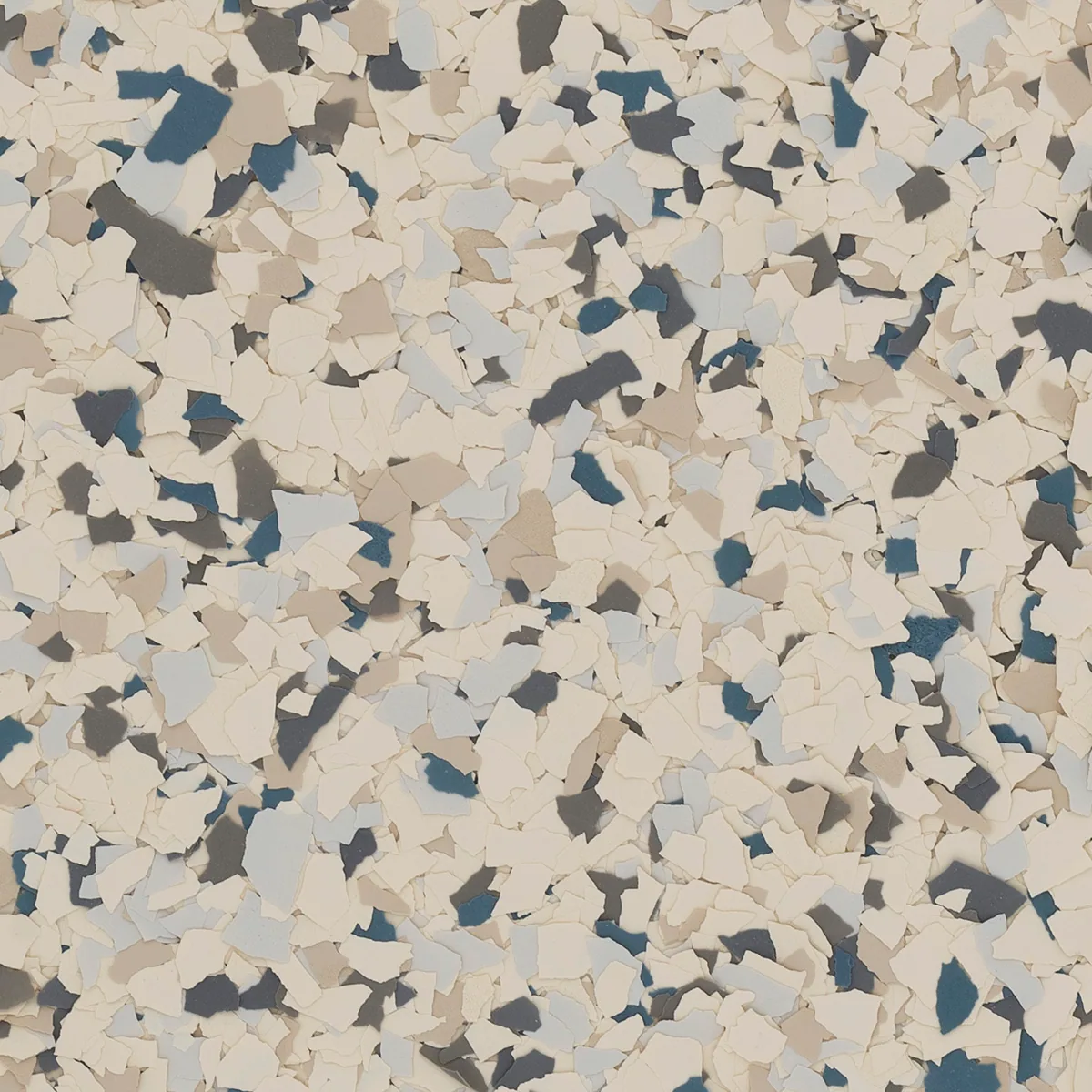 Blue Lagoon 1/4 inch flake blend