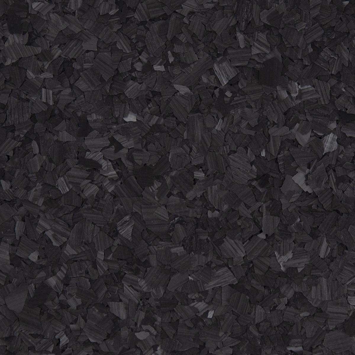 Carbon 1/4 inch flake blend