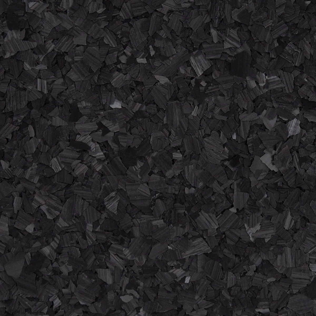 Carbon 1/4 inch flake blend