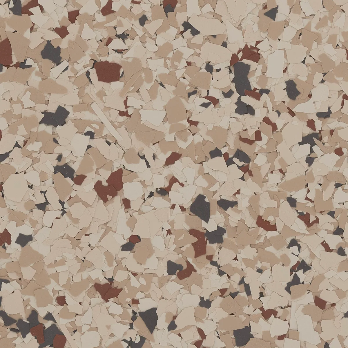 Chestnut 1/4 inch flake blend