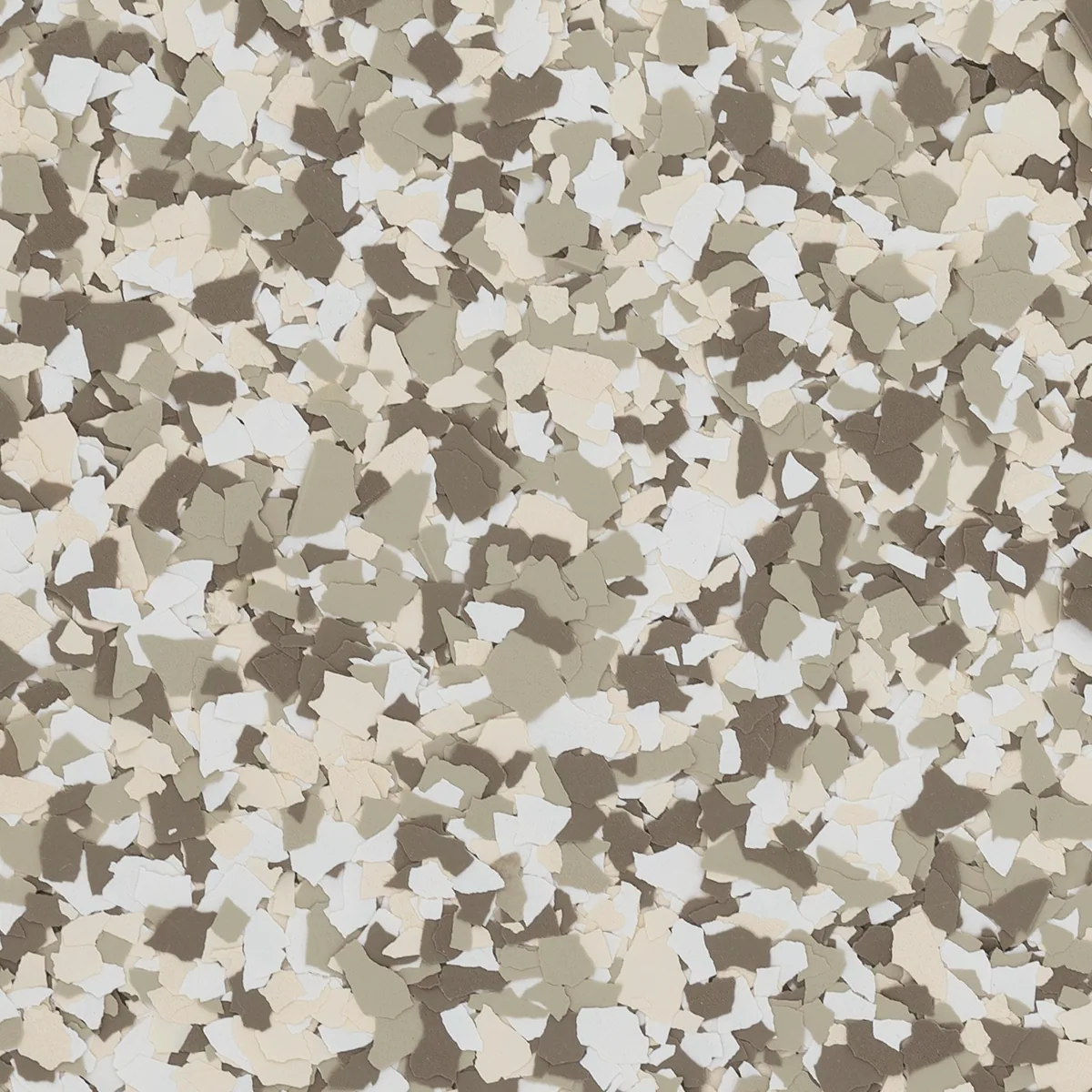 Khaki 1/4 inch flake blend