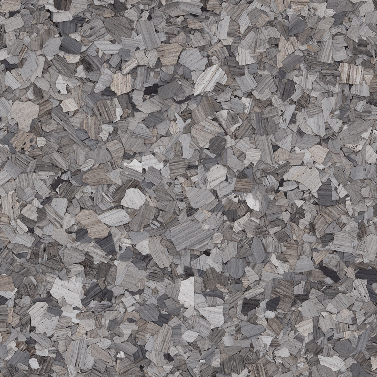Lanai Gray 1/4 inch flake blend