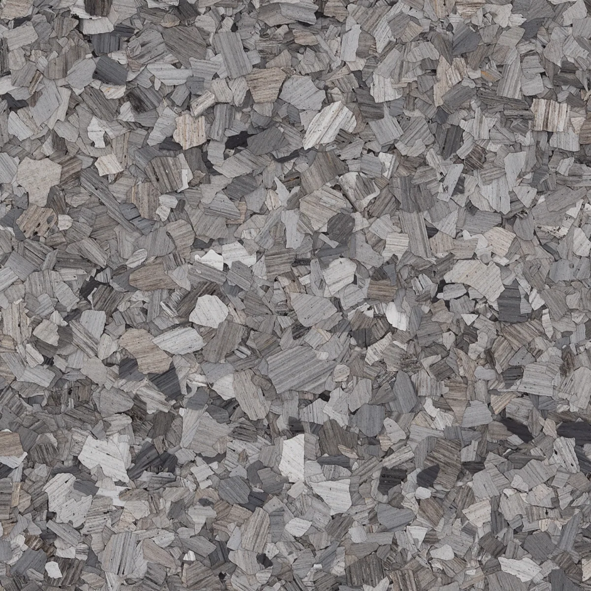 Lanai Gray 1/4 inch flake blend