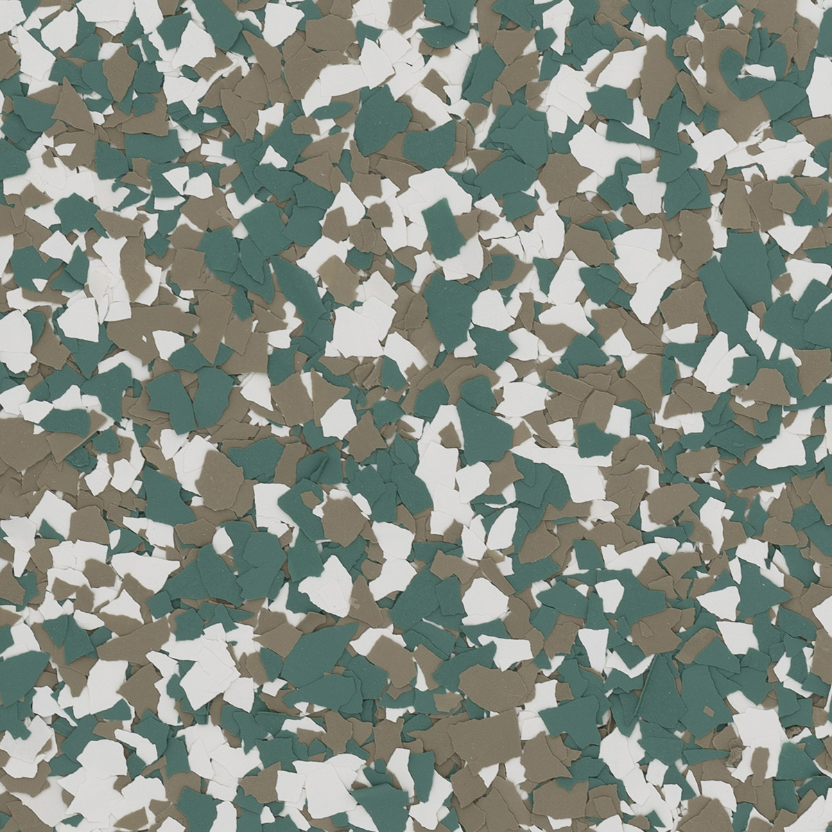 Mountain Green 1/4 inch flake blend