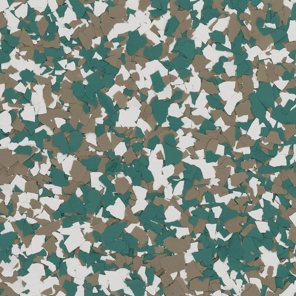 Mountain Green 1/4 inch flake blend
