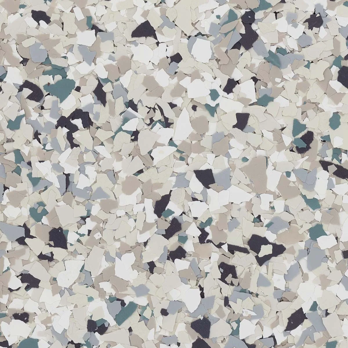 Nordic Green 1/4 inch flake blend