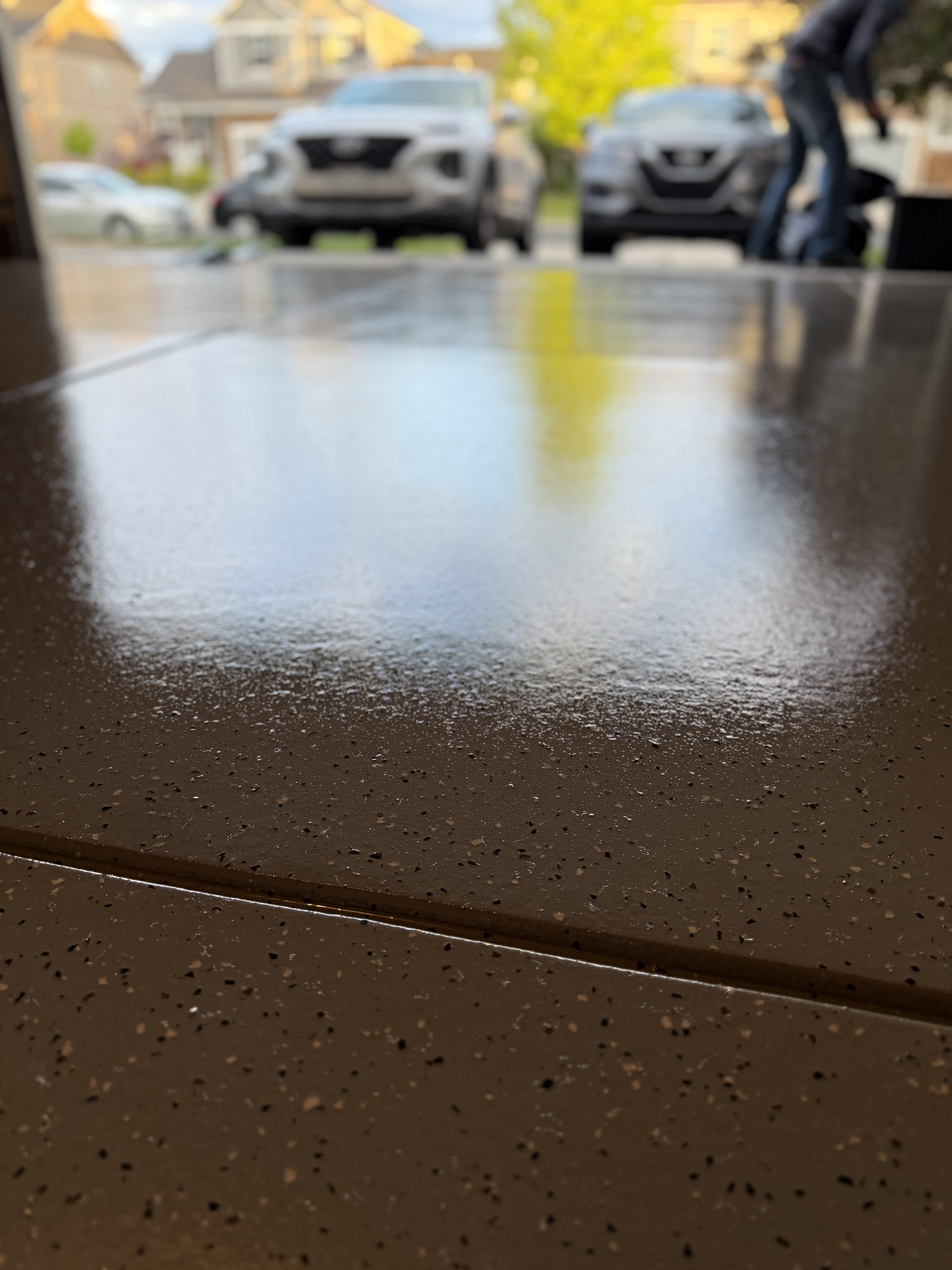 Brown Flake Driveway